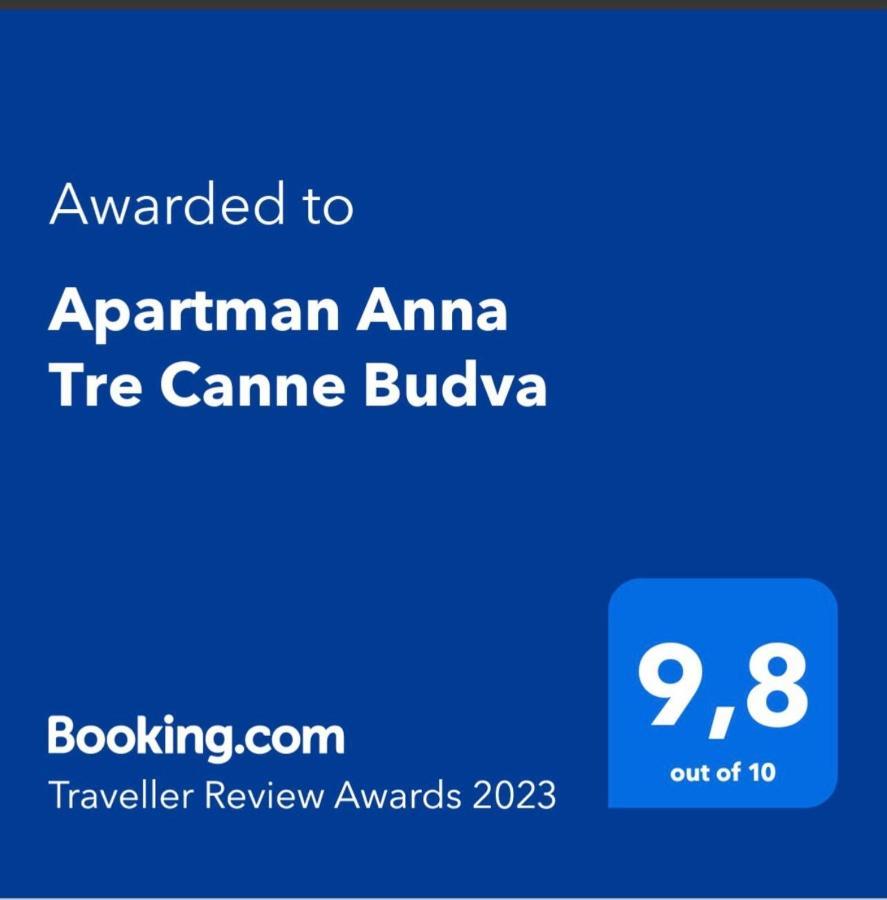 Apartman Anna Tre Canne Budva Ngoại thất bức ảnh